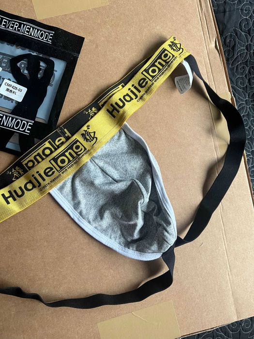 Jockstraps cinzentos tamanho xl novos