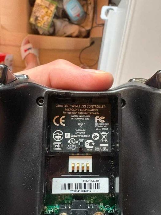 Xbox 360 oryginalny pad czarny bez wad bezprzewodowy Xbox