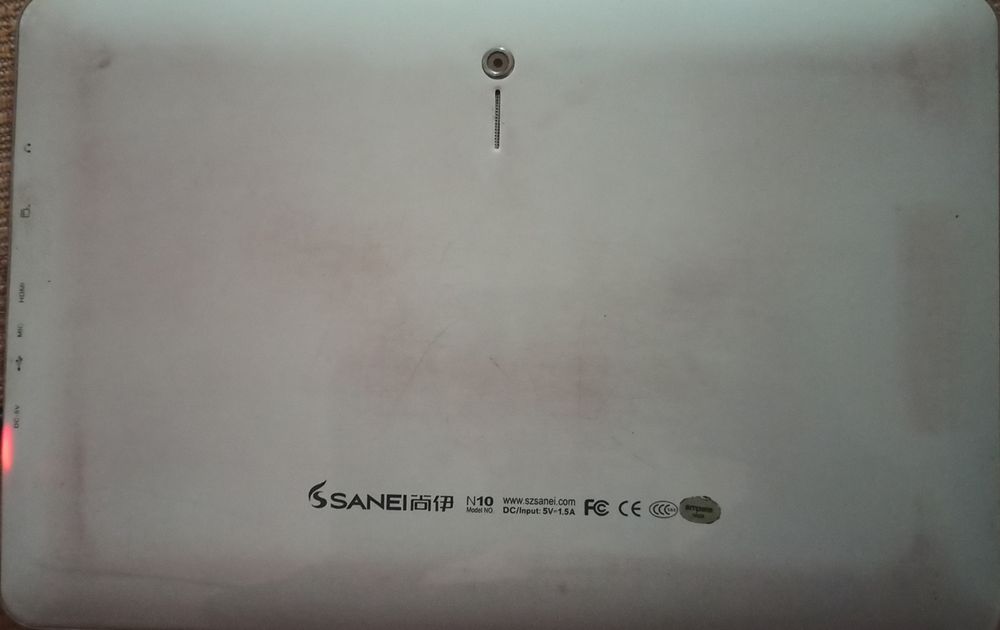 Планшет 10,1" Sanei N10+GPS+2G/3G 4Ядра +IPS