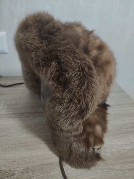 Капюшон з норкового хутра