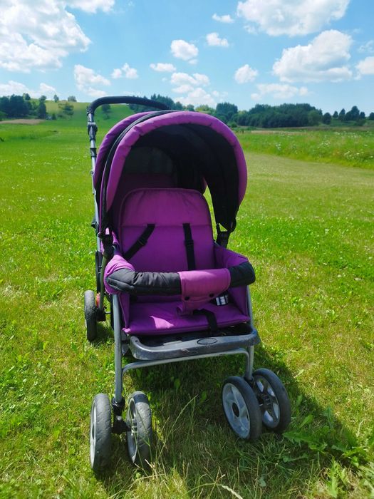 Wózek dziecięcy bliźniaczy