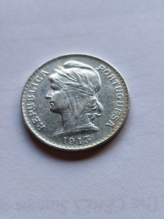 Moedas 50 centavos prata