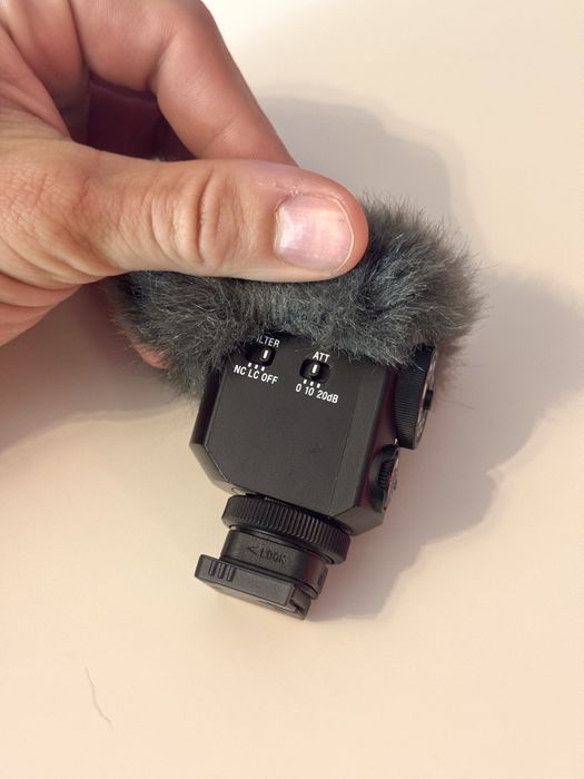 Sony ECM-M1 Microfone de camera Mi Interface