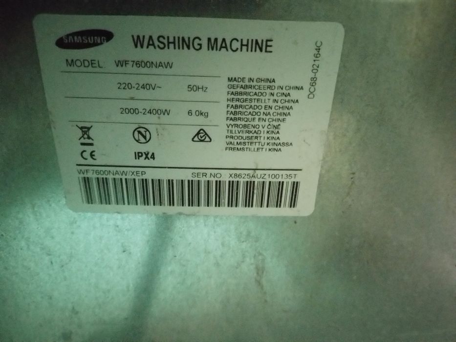 Máquina de lavar samsung 6kg