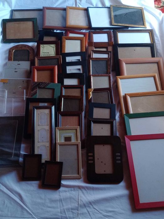 Conjunto de 49 molduras usadas
