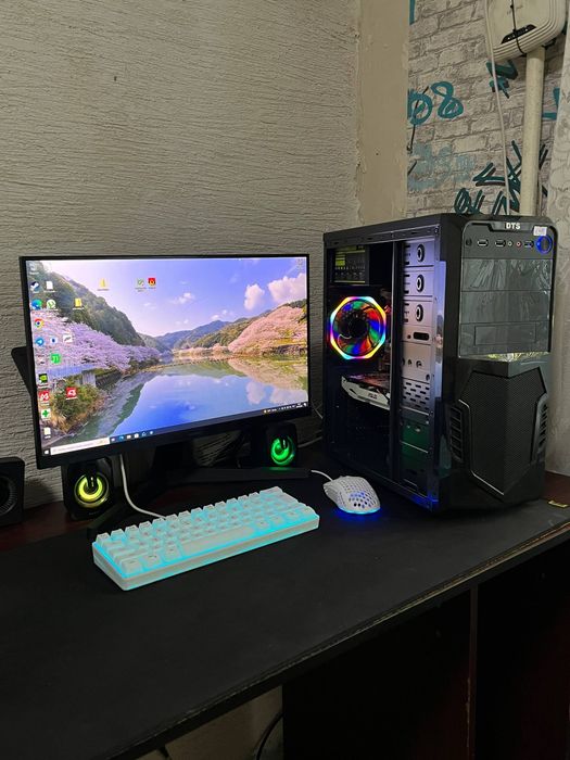 ТОП ИГРОВОЙ компьютер i5 4590 GTX 1060 3GB  SSD 120 игровой компьютер ПК системный блок 500W