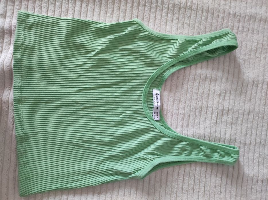 Crop top zielony