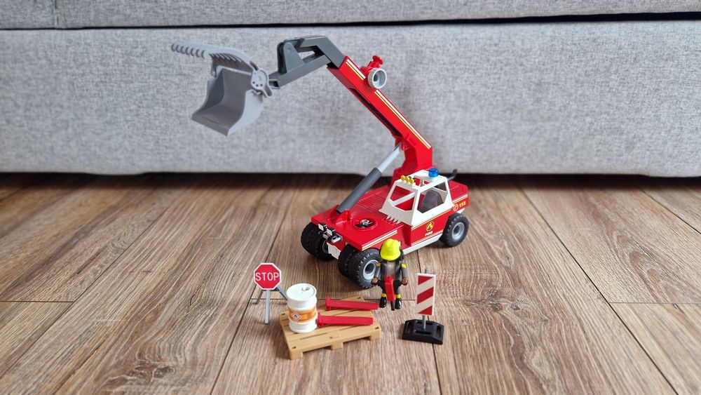 Playmobil City Action 9465 Podnośnik strażacki