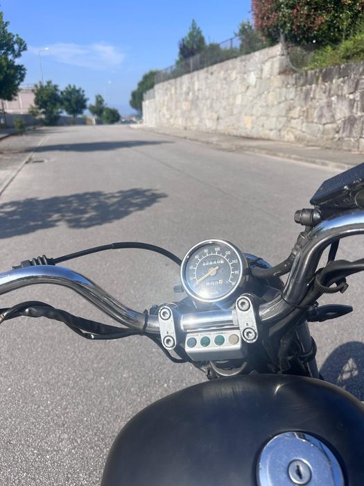 Yamaha Virago XV 535 + material p/ projeto