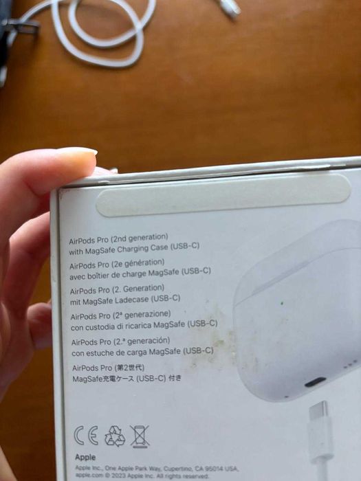 AirPods Pro 2ª Geração Originais – Excelente Estado c/ Caixa
