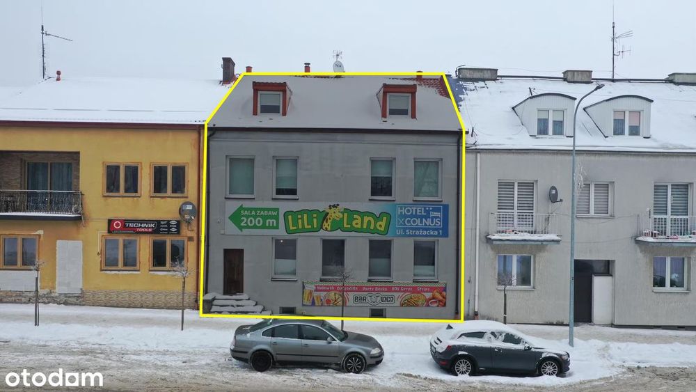 Budynek mieszkalny z potencjałem inwestycyjnym w centrum Kolna