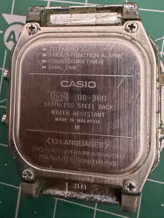 Casio iluminator