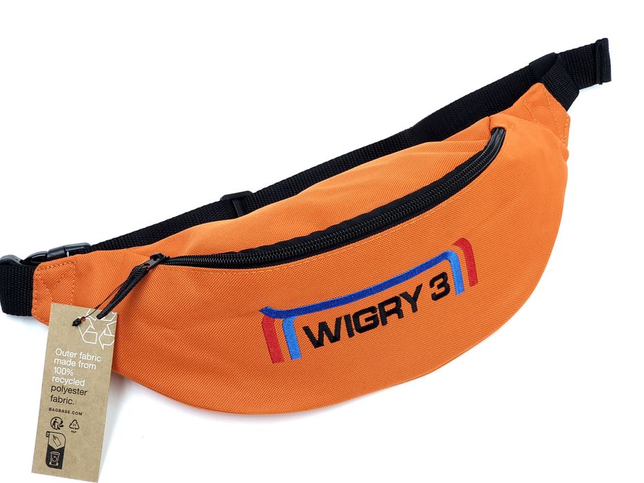 NOWA Nerka Wigry 3 pomarańczowa saszetka torebka PRL