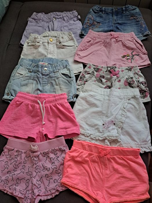 Spodenki dziewczece 104