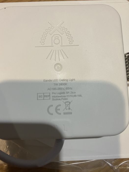 Panel led 12x12 led 7W do zabudowy 10 szt