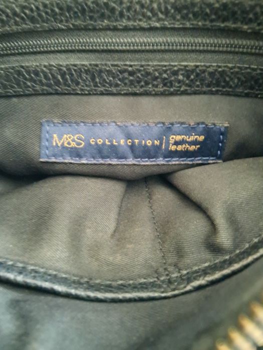 Мужская сумка кожаная Carriage, Marks-Spencer