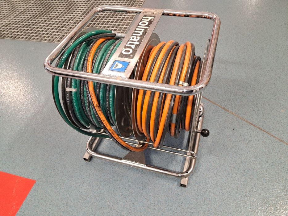 Węże hydrauliczne na zwijadłach