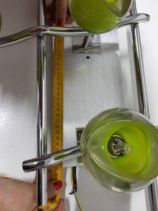 Candeeiro de teto em inox