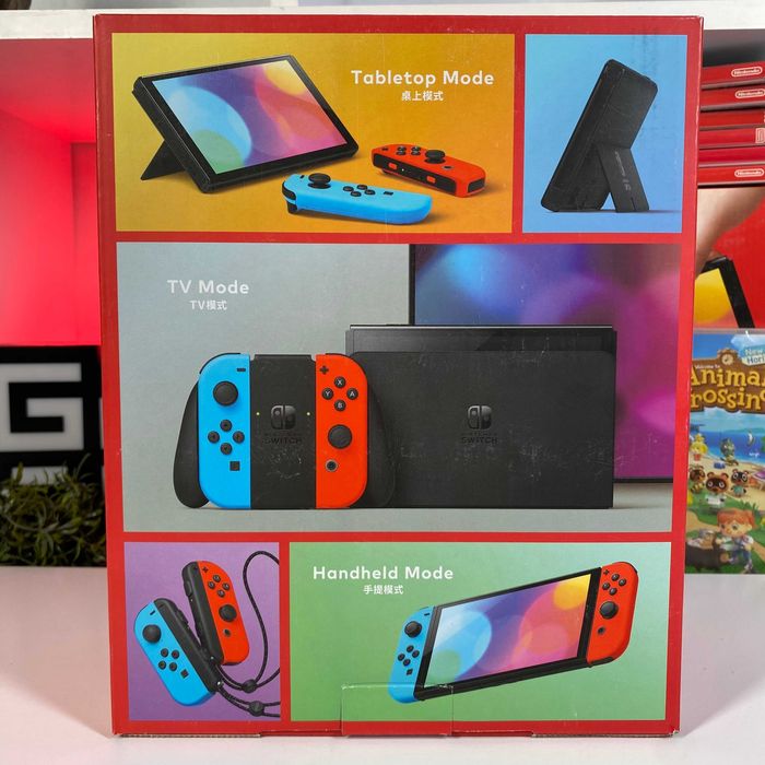 Консоль Nintendo Switch OLED 64GB Blue Red Свіч Новий Запакований ОЛЕД