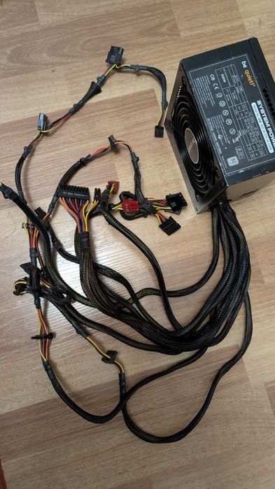 Блок живлення BE-QUIET 550W c Active-PFC 80 PLUS ( BQT sys-550W ) 550