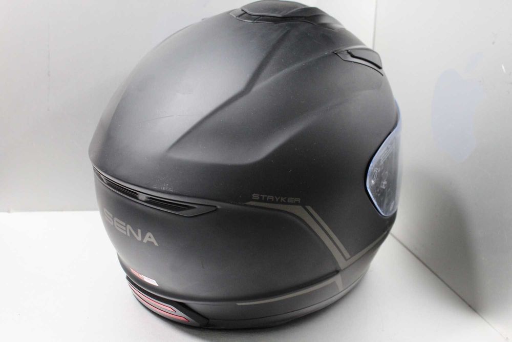Шолом Чорний Sena Stryker SP87 Bluetooth L-58-59см Harman kardon