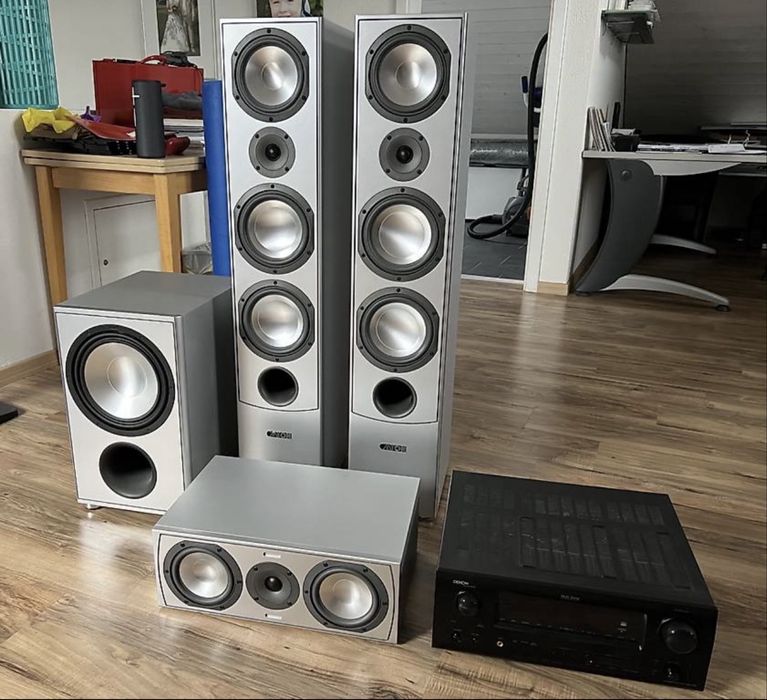 Акустика Canton GLE 490 Canton GLE 455 AV-ресивер Denon AVR-2309