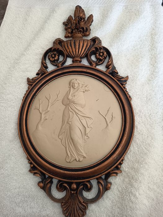 Placa decorativa vintage