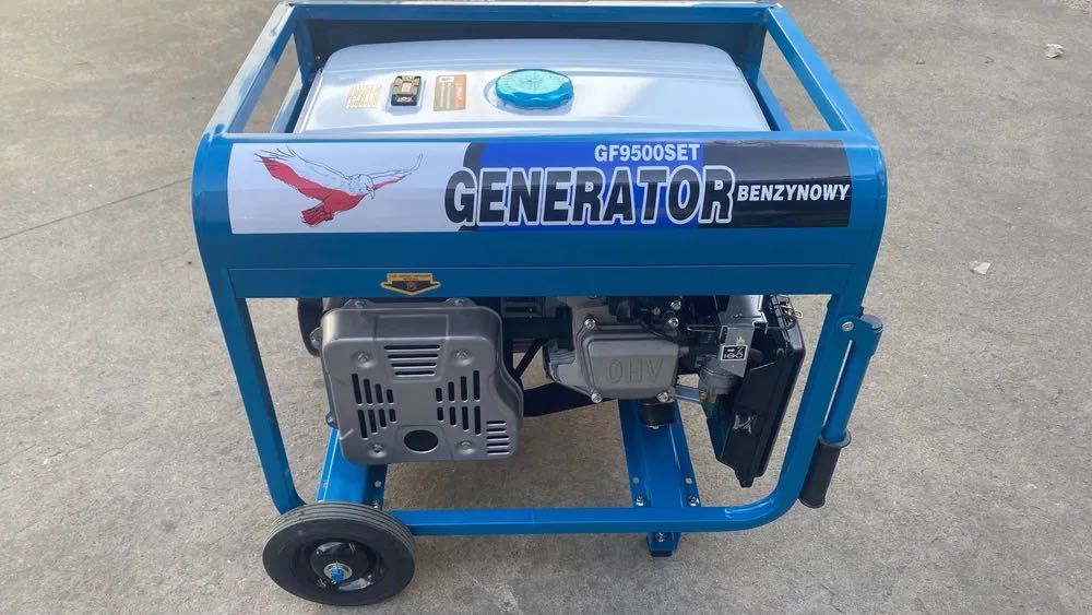 agregat prądotwórczy 8/9 kW AVR BENZYNOWY z automatyka ATS PROMOCJA