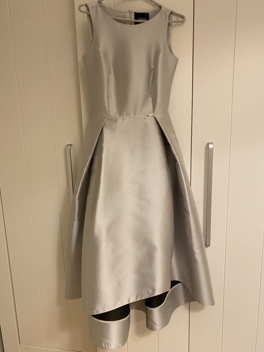 Sukienka srebrna SIMPLE XXS