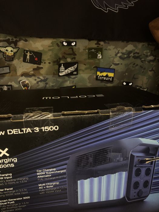 EcoFlow Delta 3 1500 + сонячні панелі (КОМПЛЕКТИ)