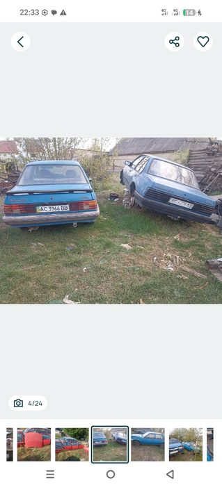 Опель Кадет Аскона по  гайкам