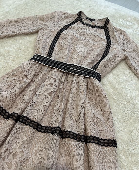 Бежева сукня на випускний ,для дружки чи на велику подію