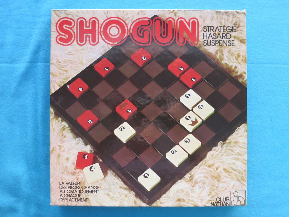 SHOGUN Jogo Antigo de Estratégia - marca Club Nathan, 1979