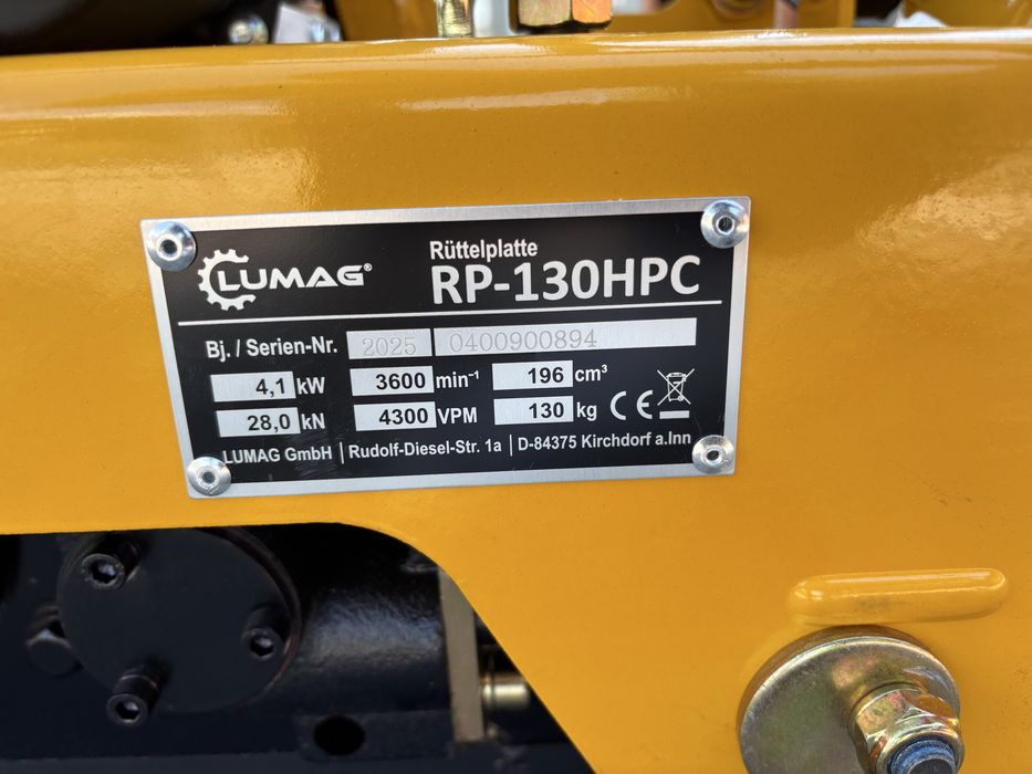 Zagęszczarka RP-130HPC 130 kg z rewersem