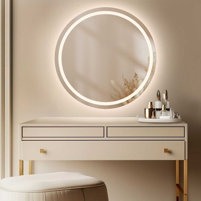 Lustro łazienkowe MAIA LED FI100 cm - ALFARAM