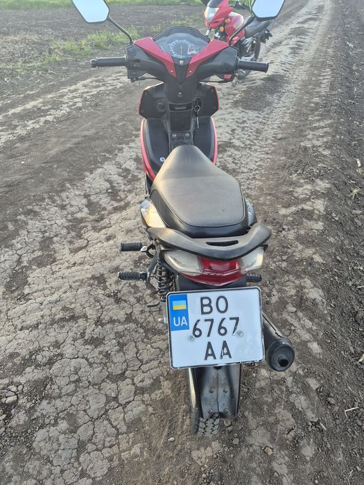 Продам мотоцикл forte 125( актів,напівавтомат)