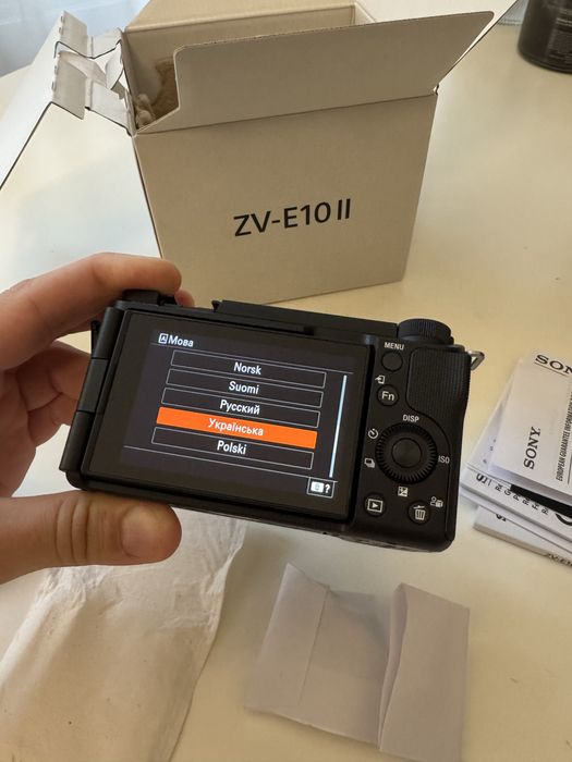 Нова Sony ZV-E10 II Body