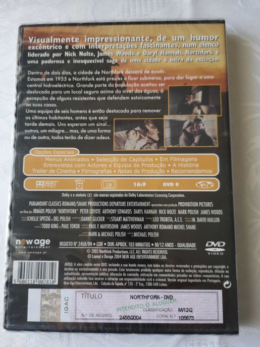 DVD NORTHFORK New and Sealed64752052649858121