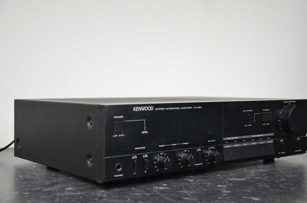 Wzmacniacz KENWOOD KA-550 czarny STEREO JAPAN Okazja