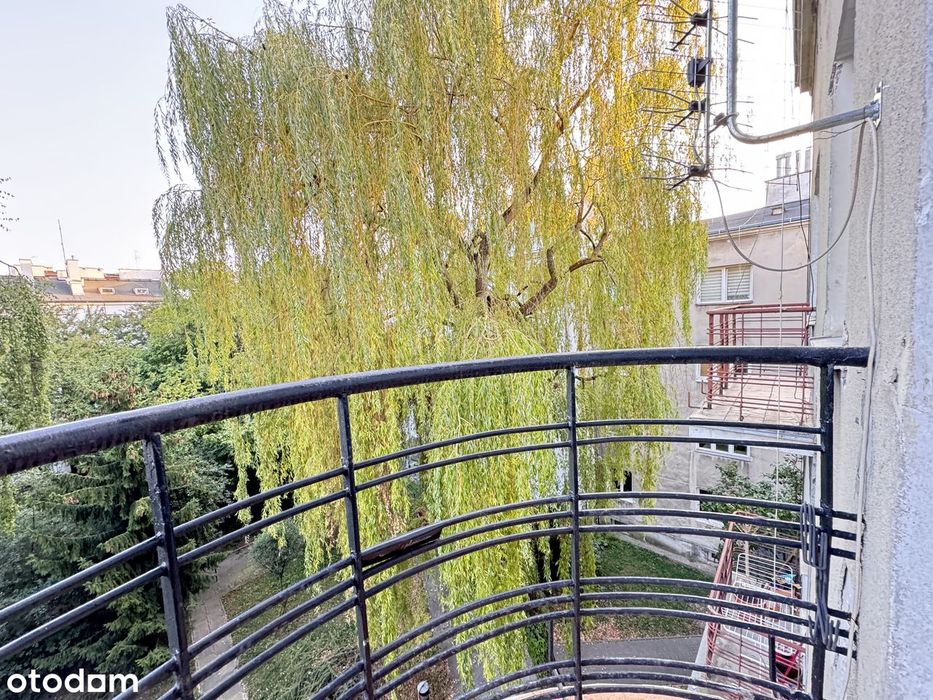 Klimatyczne na Starym Mokotowie|Różana, balkon, zieleń|Cisza