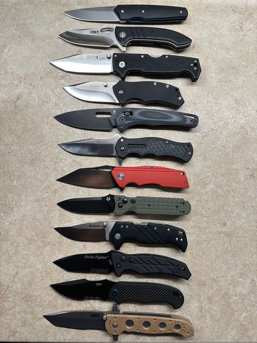 Складные ножи CRKT, Cold Steel, Fox, Ontario, Gerber