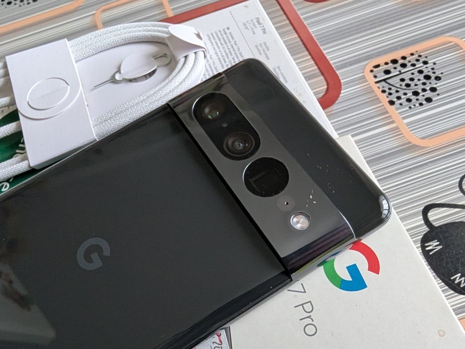 Google Pixel 7 Pro Obsidian 12-128Gb/Neverlock/2-Sim/NFC/Без Вигорання
