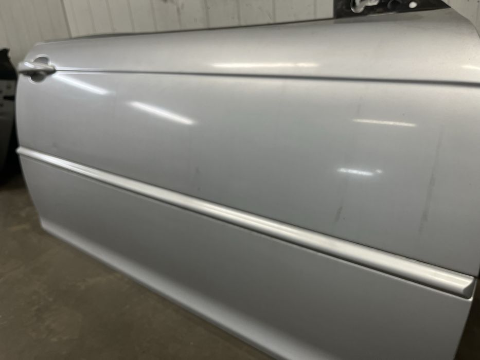 Drzwi bmw e46 coupe cabrio prawe titansilber 354/7 kompletne