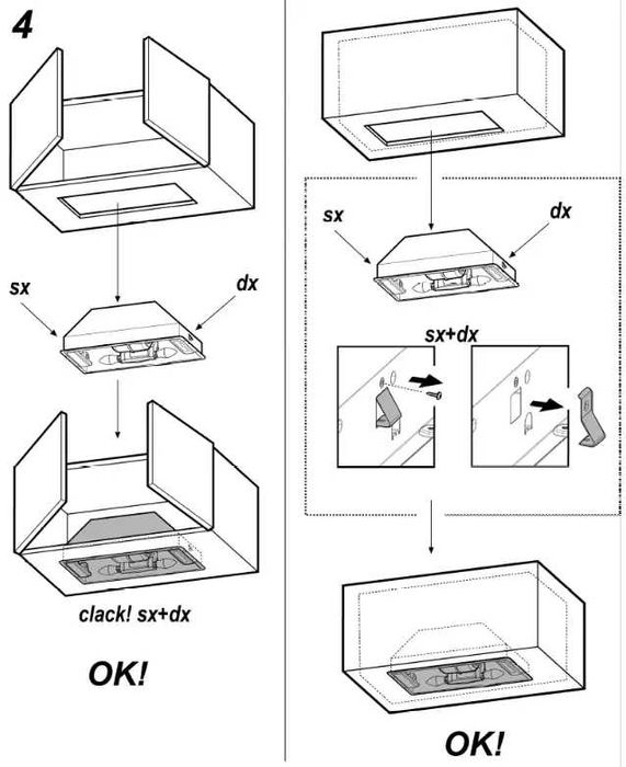 Okap podszawkowy ELICA ERA C