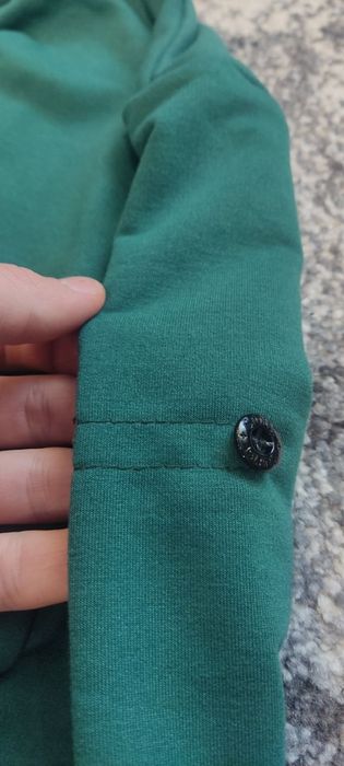 РОЗПРОДАЖ! Зіп-худі Stone island | Кофта Стон Айленд темно-зелена