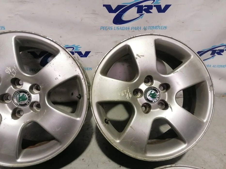Jantes 16 polegadas Skoda