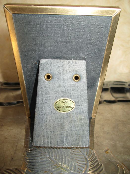 Металлическая рамка для фото табличка ключик