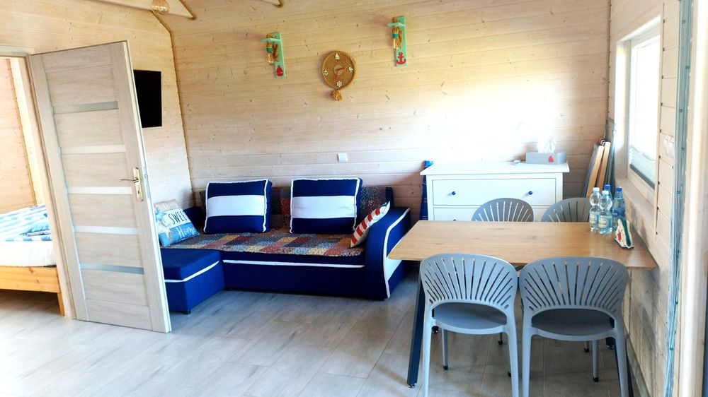 Działka z domkami nad morzem