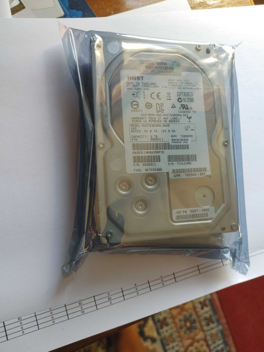 Disco Rígido Hitachi 3TB SAS