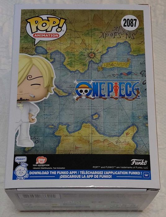 funko pop one piece 2087 sanji limited edition 9500 pieces